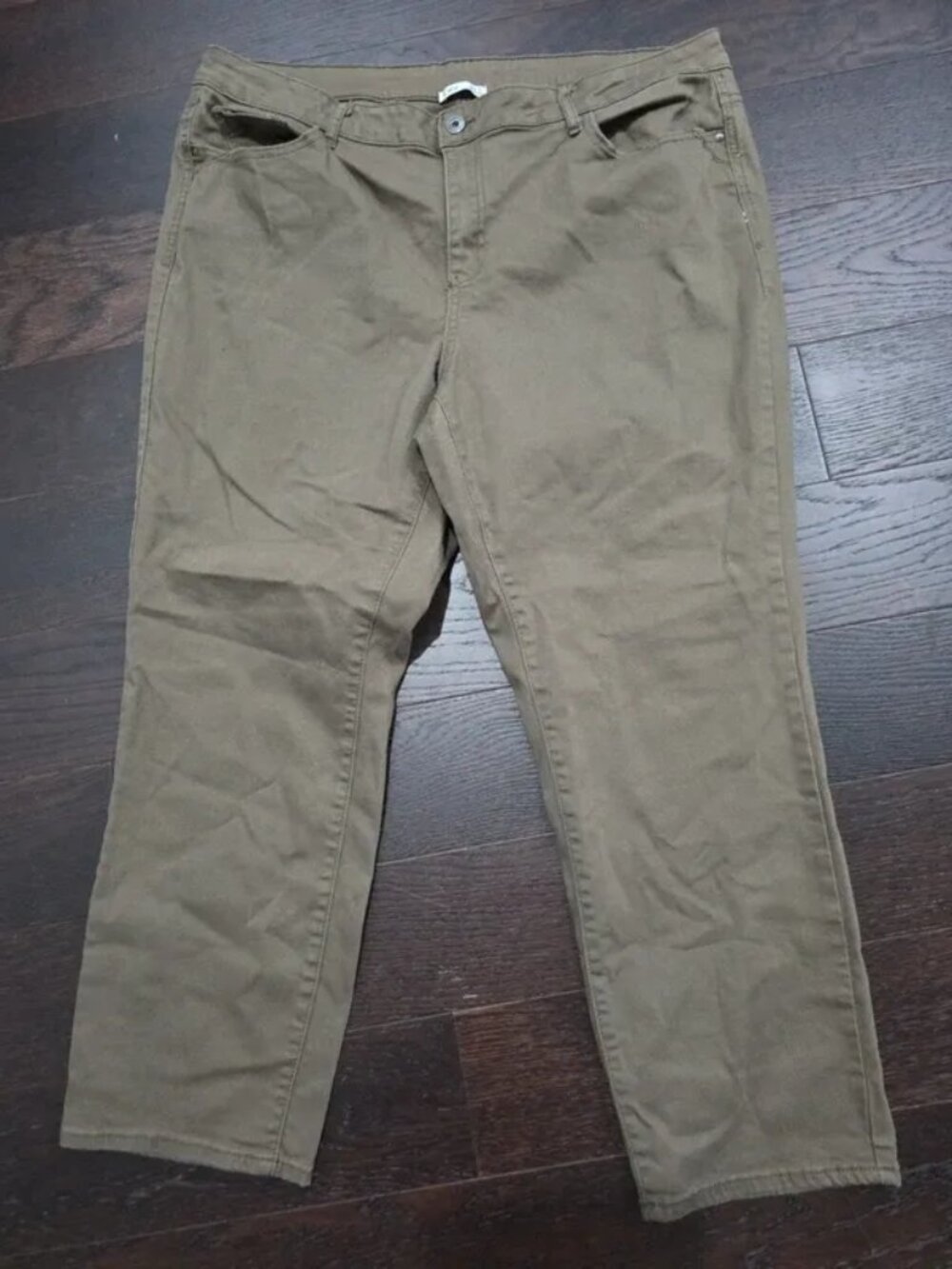 Women's sz 20 Dex Plus size Green Pants